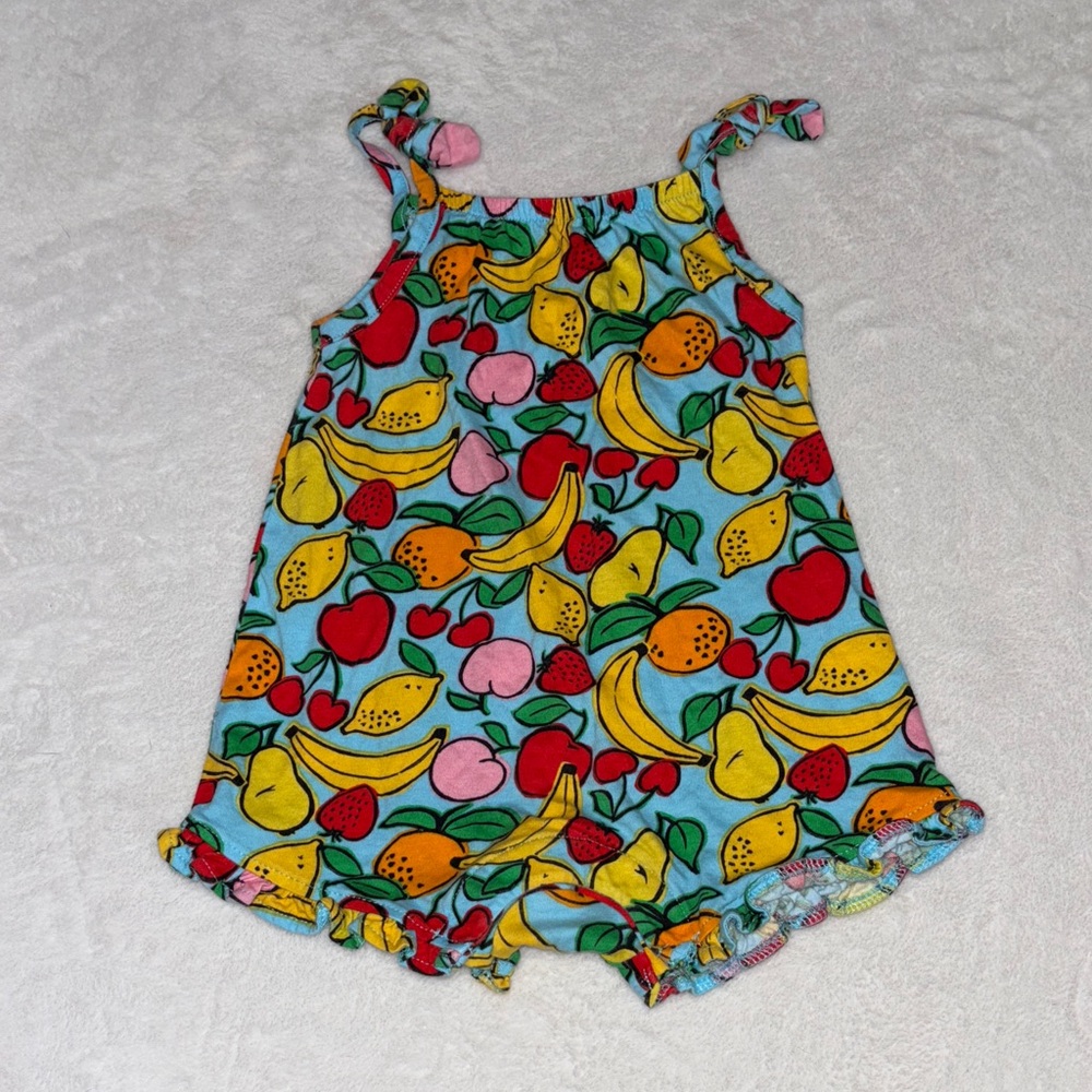 old navy Colorful Fruit Print Romper 12-18 month